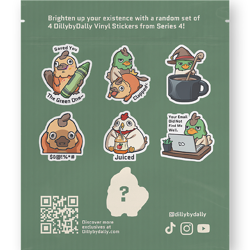 Mystery Sticker Pack Series 4