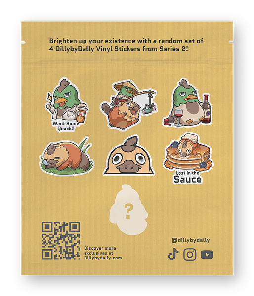 Mystery Sticker Pack Series 2
