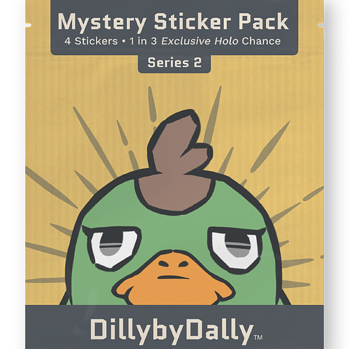 Mystery Sticker Pack Series 2