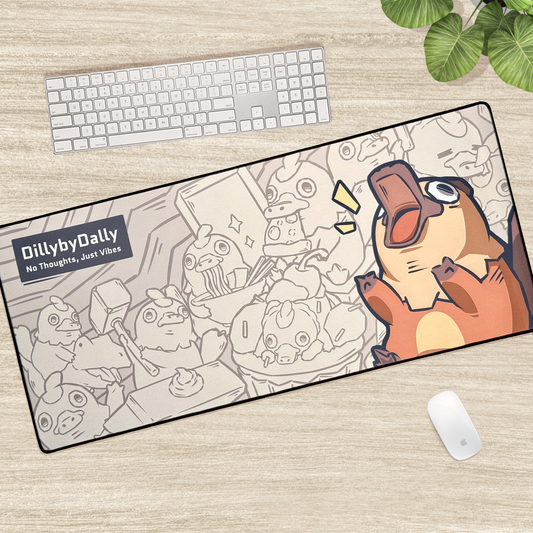 Dilly Great Vibes Premium Deskmat