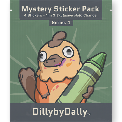 Mystery Sticker Pack Series 4