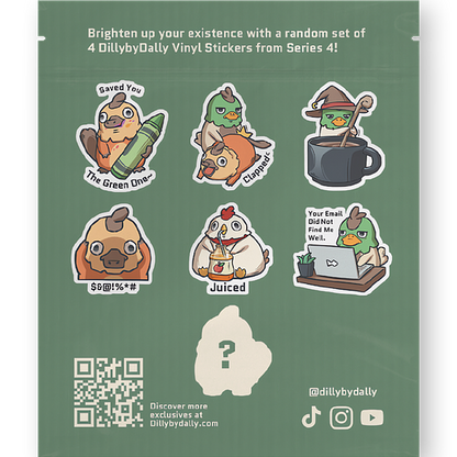 Mystery Sticker Pack Series 4