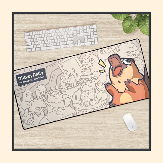 Dilly Great Vibes Premium Deskmat