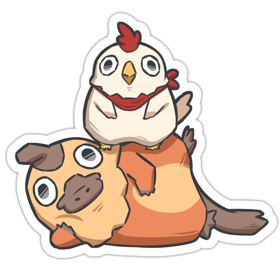 Billy on the Dilly Sticker