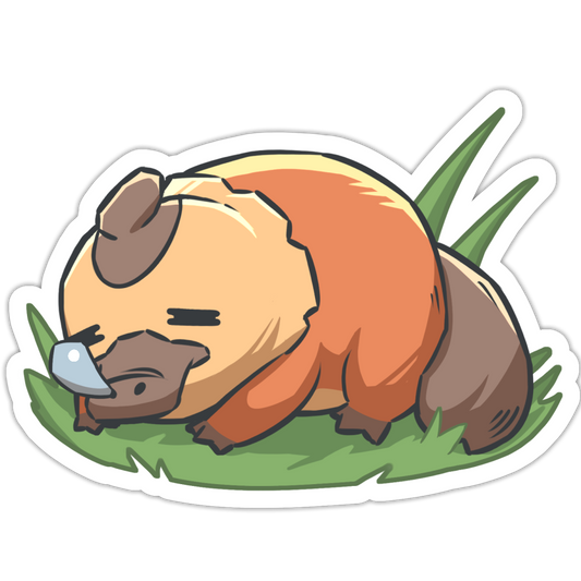 Dilly Snoozing Sticker