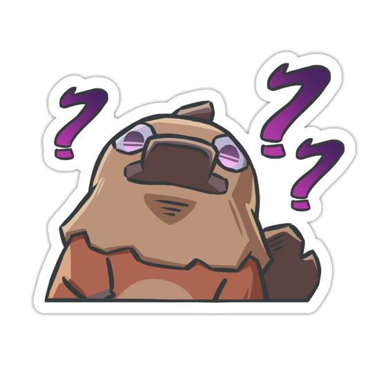 Dilly Menacing Sticker