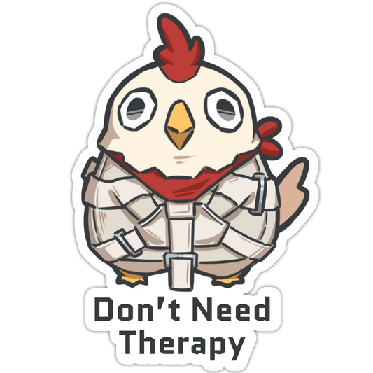 Billy "Don't Need Therapy" Sticker