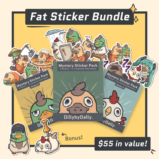 Fat Sticker Pack Bundle