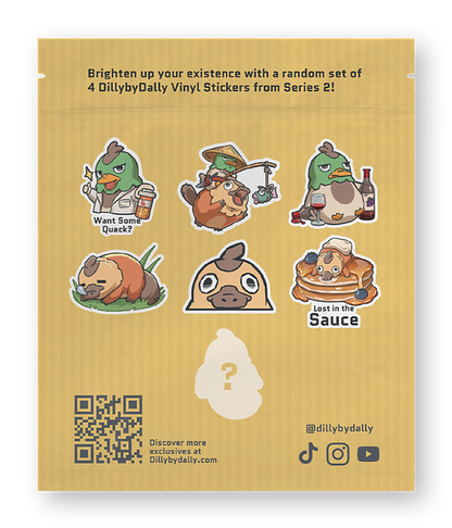 Mystery Sticker Pack Series 2