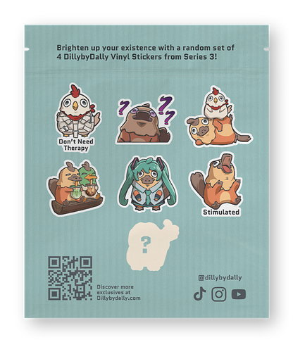 Mystery Sticker Pack Series 3