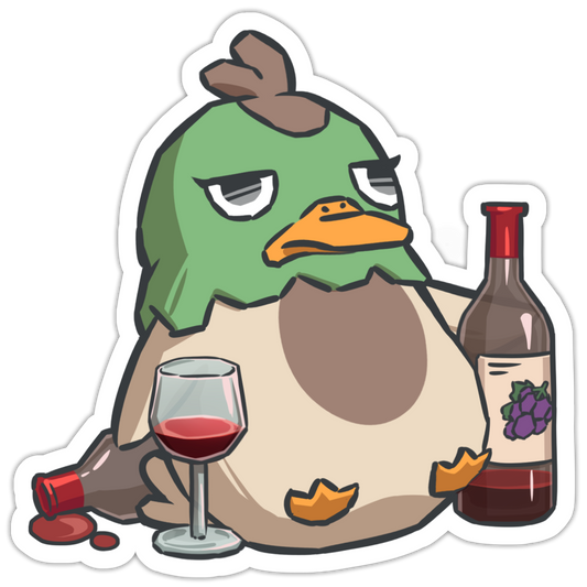 Wino Dally Sticker